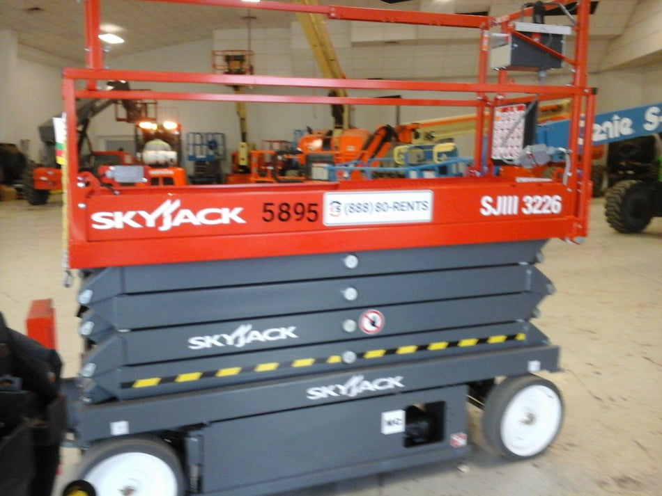 2017 Skyjack SJIII-3226 Skyjack SJ3226, Trojan Battery Set, Extended Warranty 5yr/5k hr