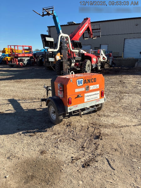 2024 Wanco WLTT-4MM4K Diesel, Deep Sea Controller, Shore Power Plug, Auto Start, (4) 350W LED Floodlights, 4kW Generator, 60 Gal Fuel Tank, 2" Ball, T3
