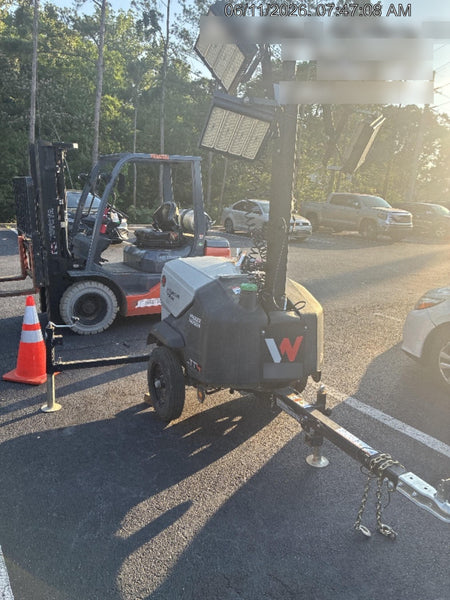 2024 Wacker Neuson LTT4 Diesel, Kohler KDW702, Deep Sea Controller, Auto Start, LED 320W, Bypass Outlet, T3