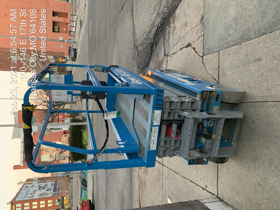 2018 Genie GS-1930 Genie GS-1930 w/Fixed Rail, Chain Entry