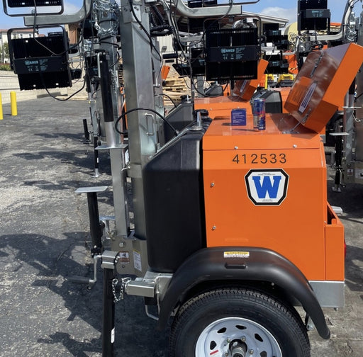 2024 Wanco WLTT-4MM4K Diesel, Deep Sea Controller, Shore Power Plug, Auto Start, (4) 350W LED Floodlights, 4kW Generator, 60 Gal Fuel Tank, 2" Ball, T3