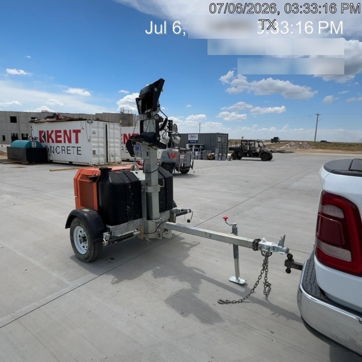 2024 Wanco WLTT-4MM4K Diesel, Deep Sea Controller, Shore Power Plug, Auto Start, (4) 350W LED Floodlights, 4kW Generator, 60 Gal Fuel Tank, 2" Ball, T3