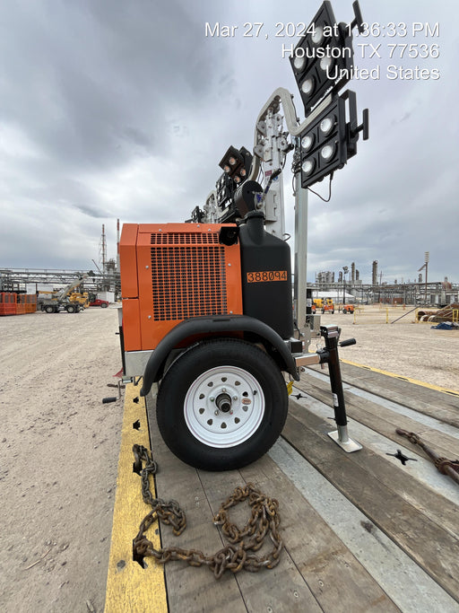 2024 Wanco WLTT-4MM4K Diesel, Deep Sea Controller, Shore Power Plug, Auto Start, (4) 350W LED Floodlights, 4kW Generator, 60 Gal Fuel Tank, 2" Ball, T3