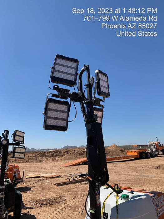 2023 Generac MLT2 Diesel, Flex Switch 120V Input, Powerzone Controller, (4) 320W LED Lights, 4kW Generator, 39.9 Gal Fuel Tank, 2" Ball, T3