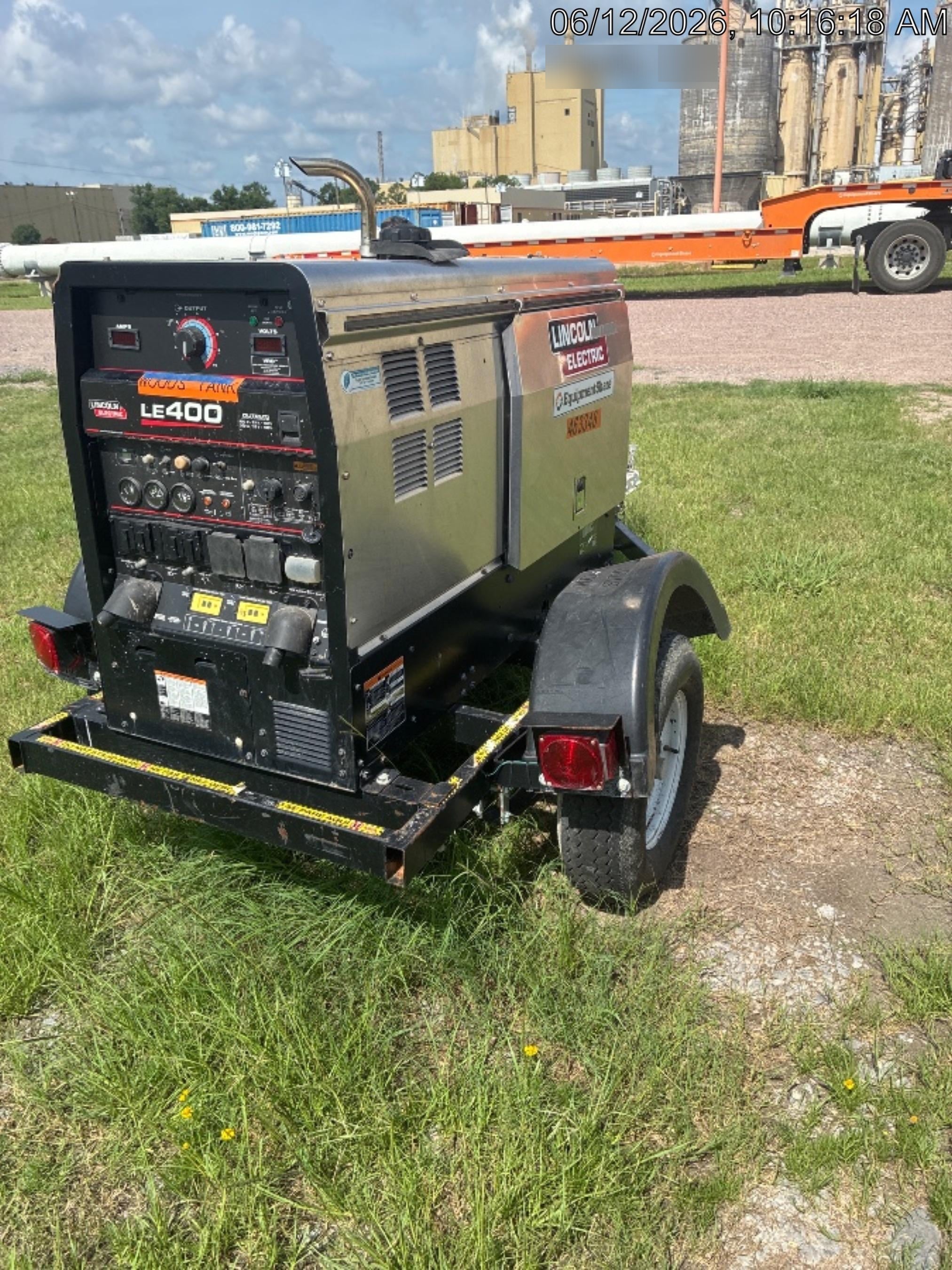 2024 Lincoln Electric LE400 Kubota V1505, Trlr, Cable Rack, Light Kit, ES Decals, T3