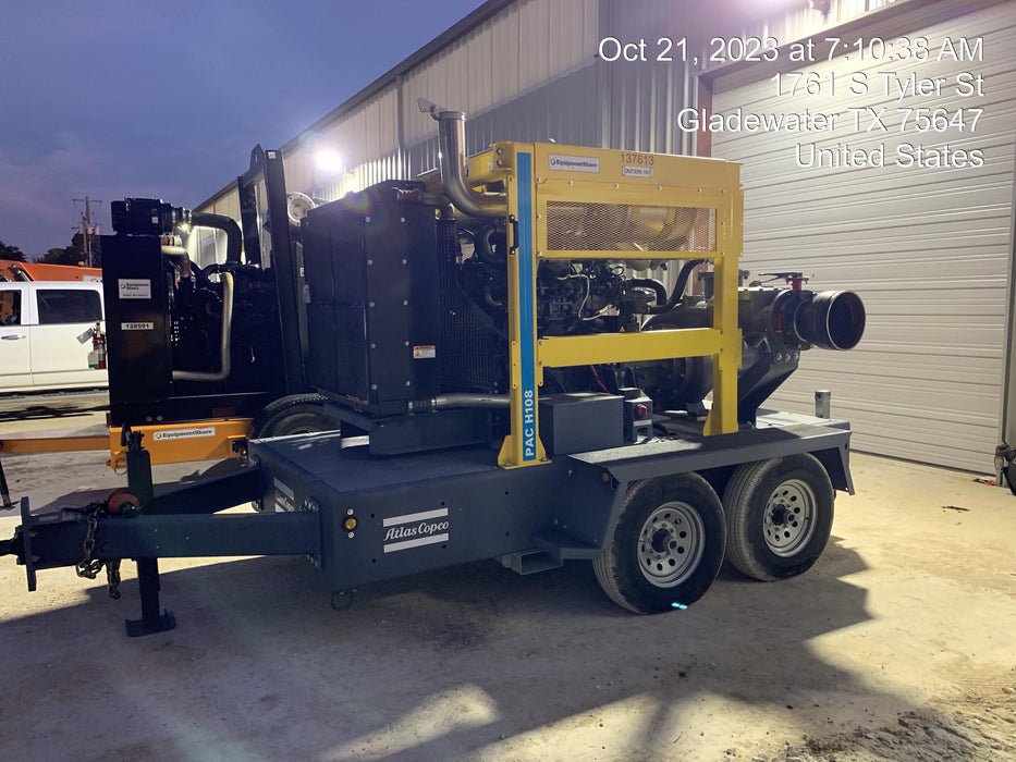 2021 ATLAS COPCO PAC H108 JD