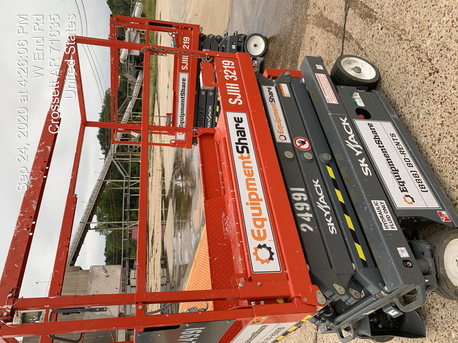 2019 Skyjack SJIII-3219 Skyjack SJIII3219 Standard w/Trojan Batteries