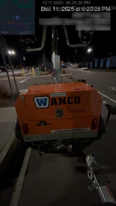 2024 Wanco WLTT-4MM4K Diesel, Deep Sea Controller, Shore Power Plug, Auto Start, (4) 350W LED Floodlights, 4kW Generator, 60 Gal Fuel Tank, 2" Ball, T3