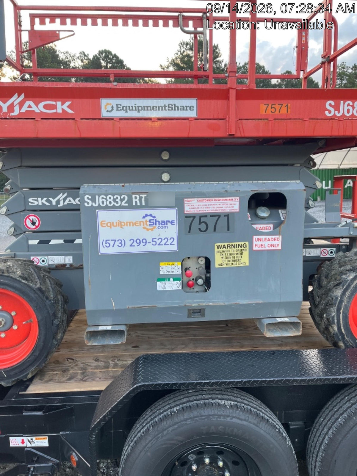 2018 SKYJACK SJ6832 RT