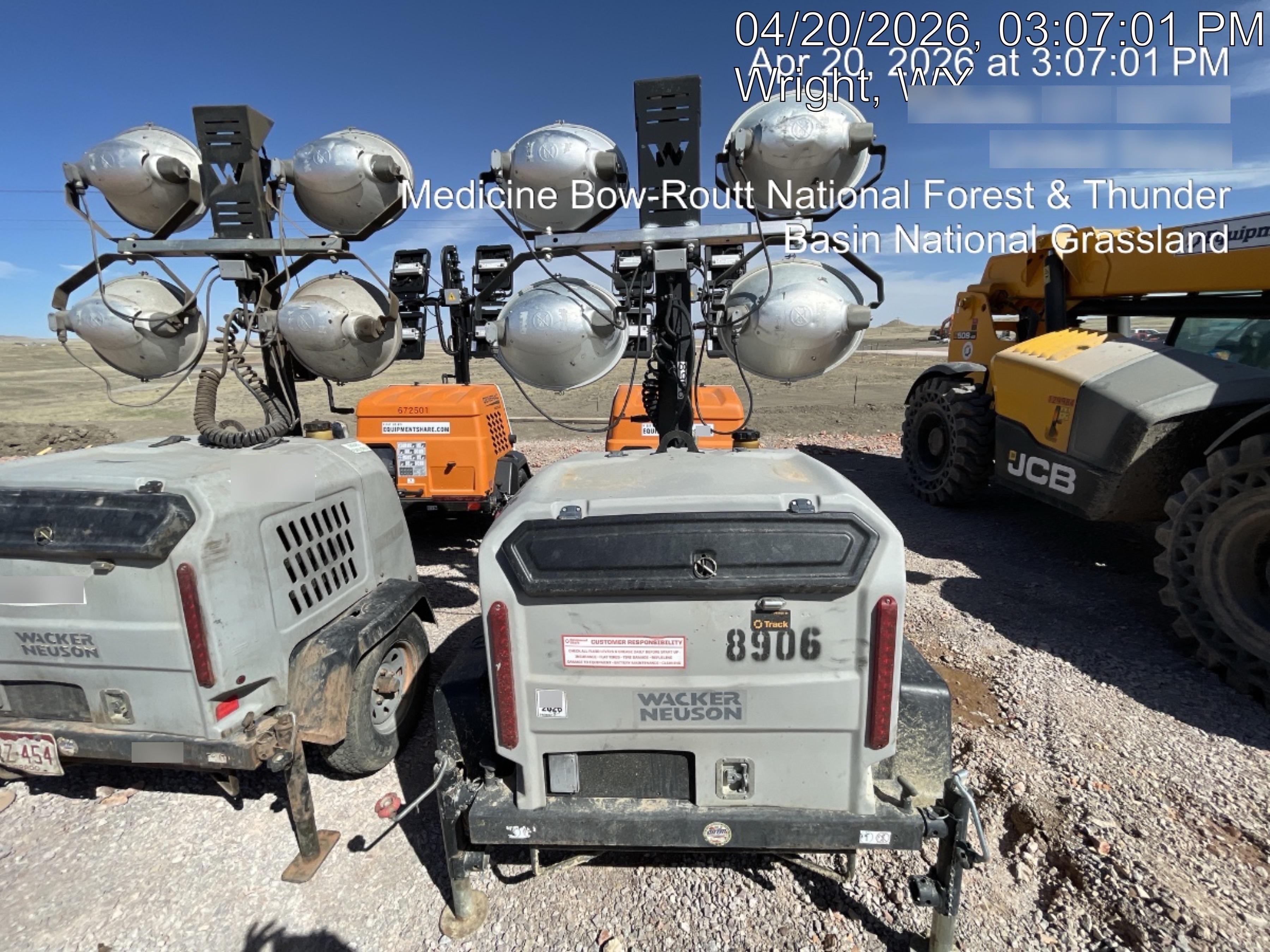 2018 Wacker Neuson LTV6L-MH Wacker Neuson LTV6L Towable Light Tower