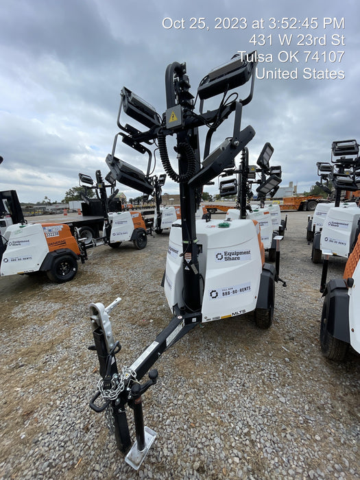 2023 Generac MLT2 Diesel, Flex Switch 120V Input, Powerzone Controller, (4) 320W LED Lights, 4kW Generator, 39.9 Gal Fuel Tank, 2" Ball, T3