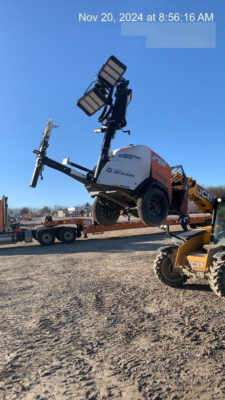 2023 Generac MLT2 Diesel, Flex Switch 120V Input, Powerzone Controller, 
(4) 320W LED Lights, 4kW Generator, 39.9 Gal Fuel Tank, 2" Ball, T3