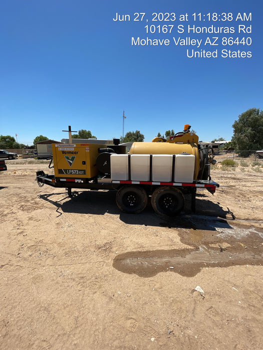 2023 Vac-Tron LP573XDT T4 Koehler Diesel Engine, 500 Gallon Debris Tank, x2 100 Gallon Water Tanks