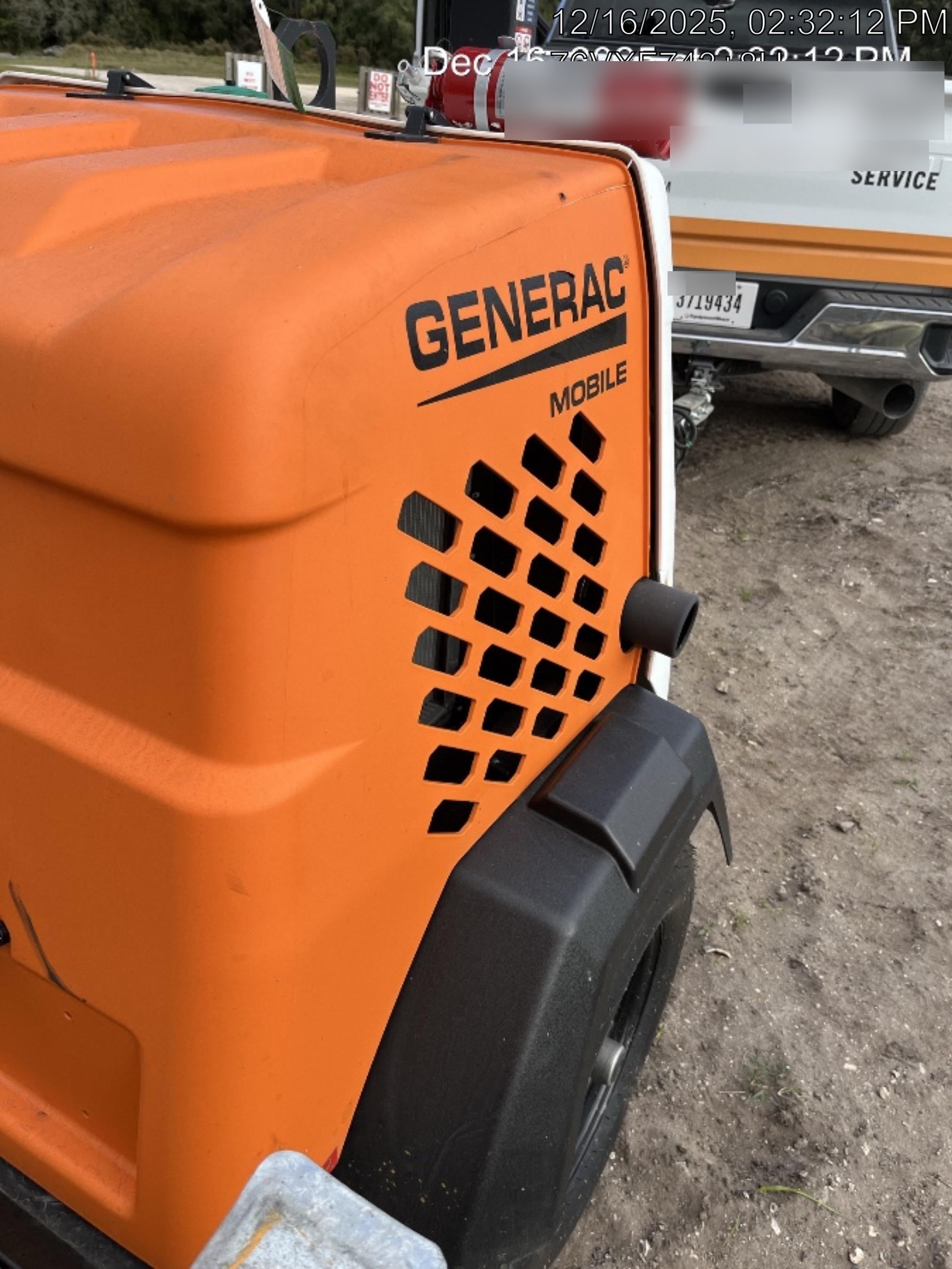 2025 Generac MLTS-4 Diesel, Mitsubishi L2E, 7.1 hp @1800 rpm, Flex Switch 120V Input, Powerzone Controller, (4) 320W LED Lights, 4kW Generator, 39.9 Gal Fuel Tank, 2" Ball, T3, ES Decals