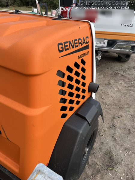 2025 Generac MLTS-4 Diesel, Mitsubishi L2E, 7.1 hp @1800 rpm, Flex Switch 120V Input, Powerzone Controller, (4) 320W LED Lights, 4kW Generator, 39.9 Gal Fuel Tank, 2" Ball, T3, ES Decals