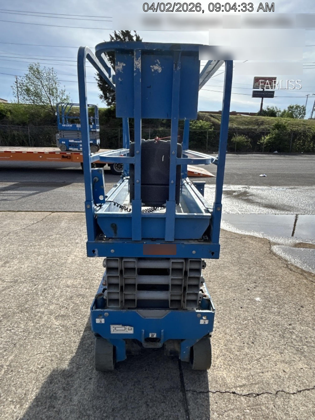 2020 Genie GS-1930 Fixed rails with chain entry gate - Pre A92.20