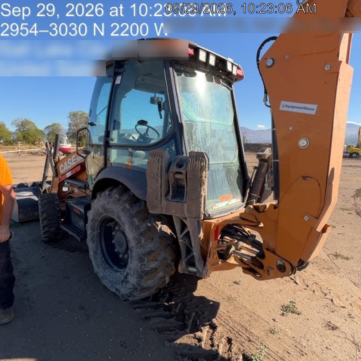 2022 CASE 580N EP - Extendable Backhoe