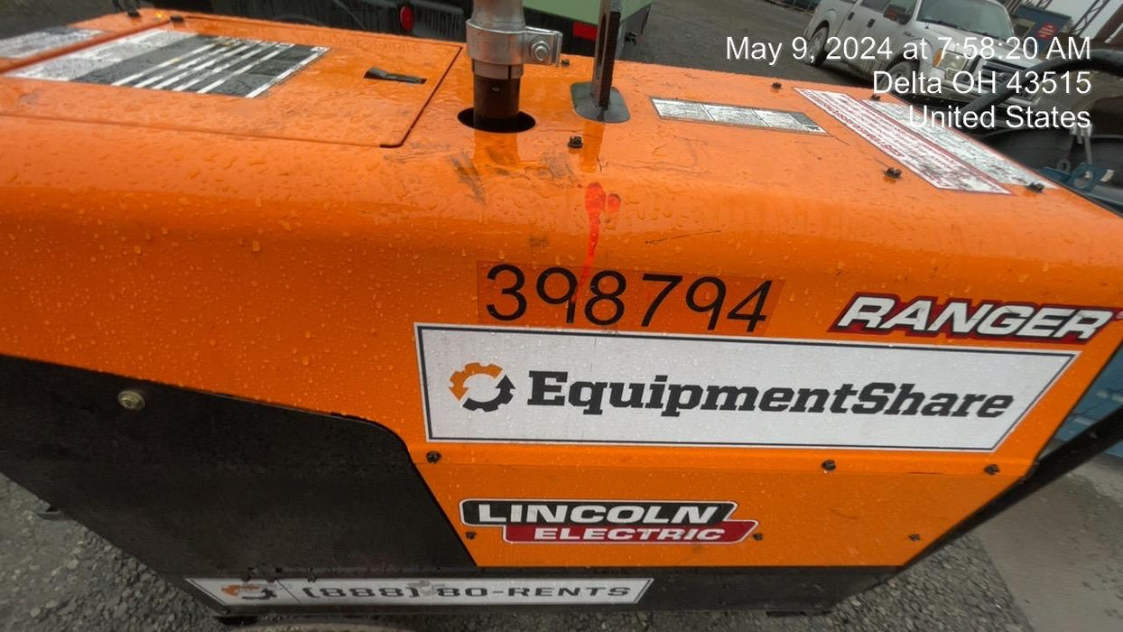 2024 Lincoln Electric Ranger 305 LPG Ranger 305 LPG, Undercarriage, Tank Holder & Strap, 10kw AC Gen, 25hp Kohler LPG Eng