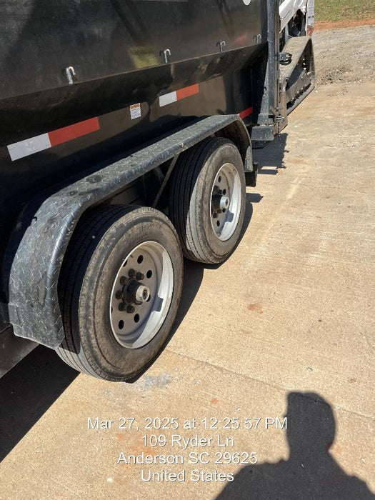 2024 TEXAS PRIDE TRAILERS 14'L x 7'W 5 Cu Yd Trunnion Hydraulic Dump