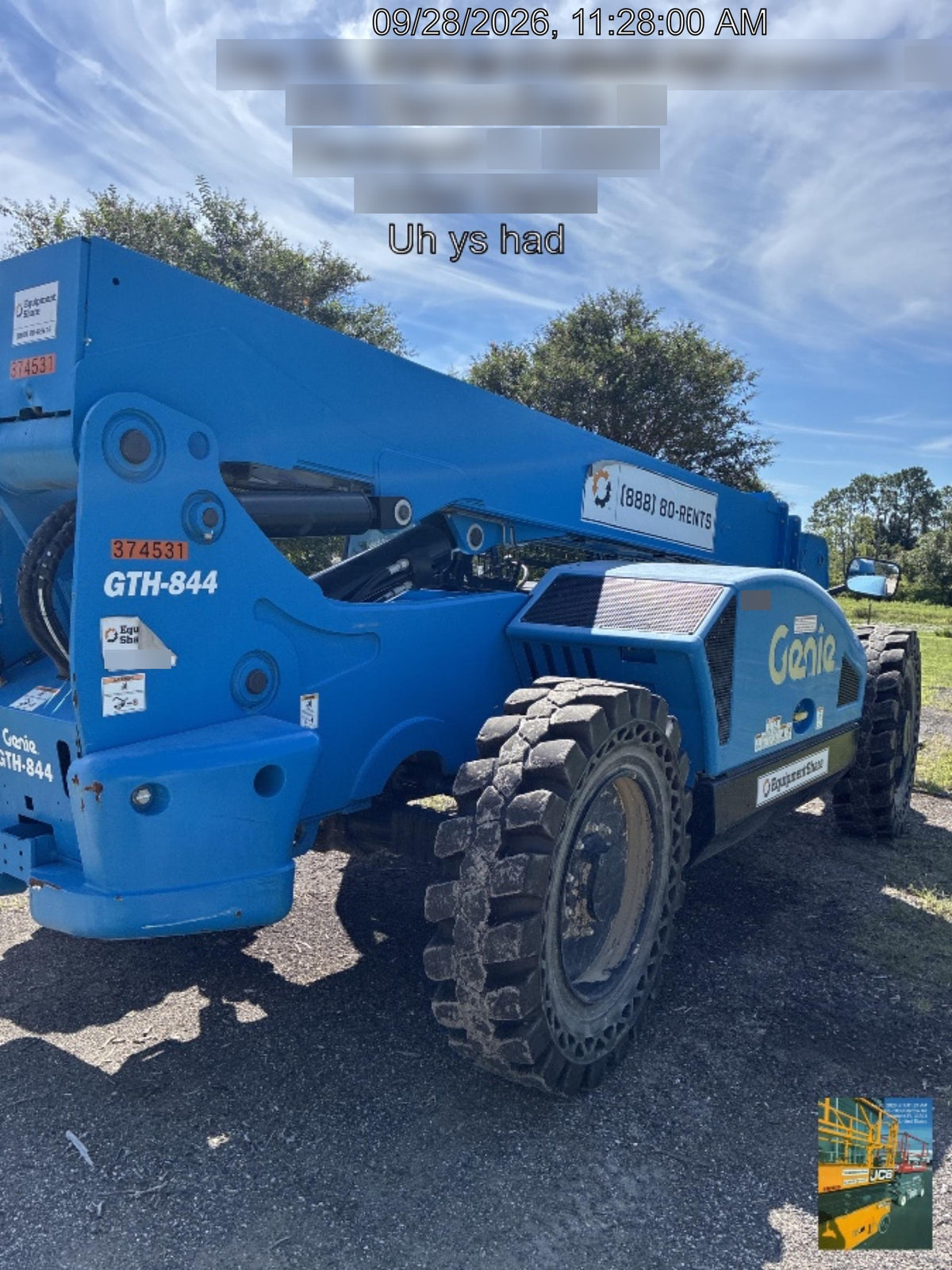 2023 GENIE GTH-844