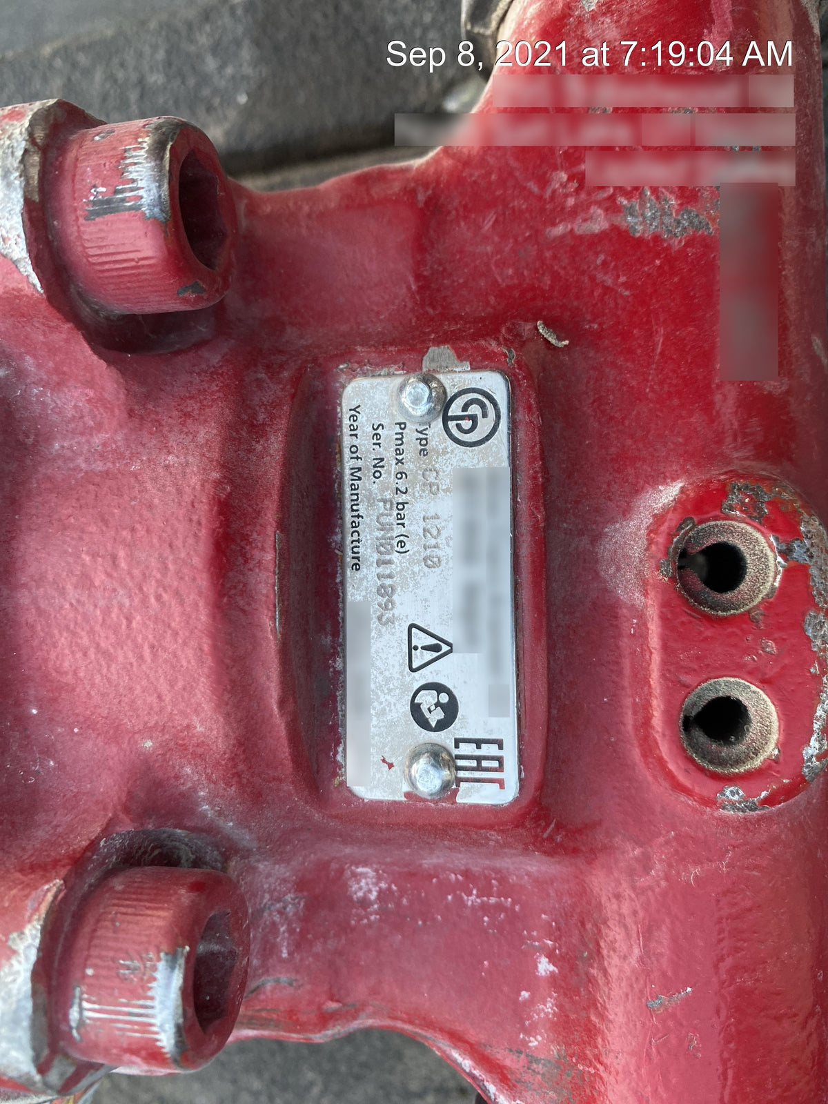 2021 CHICAGO PNEUMATIC CP 1210