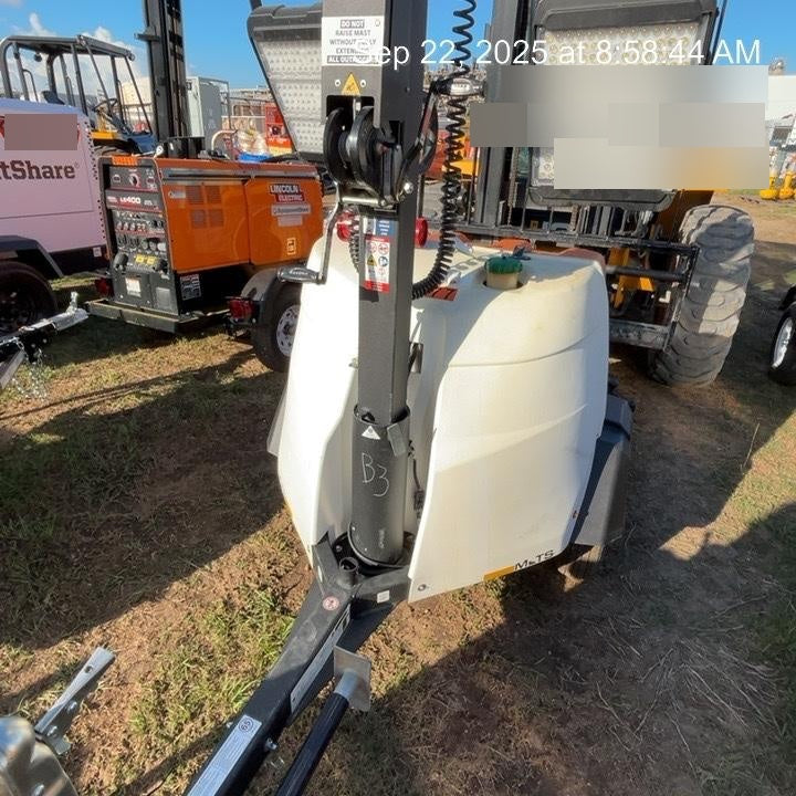 2025 Generac MLTS-4 Diesel, Mitsubishi L2E, 7.1 hp @1800 rpm, Flex Switch 120V Input, Powerzone Controller, (4) 320W LED Lights, 4kW Generator, 39.9 Gal Fuel Tank, 2" Ball