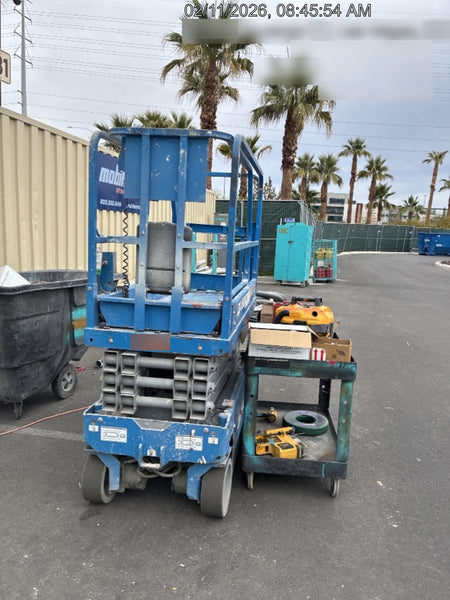 2019 Genie GS-1930 Half Height Swing Gate, 800W Inverter