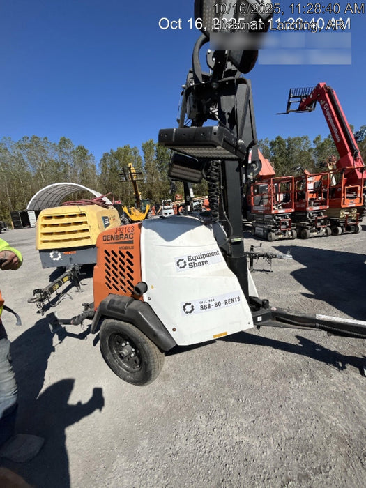 2024 Generac MLT2 Diesel, Flex Switch 120V Input, Powerzone Controller, 
(4) 320W LED Lights, 4kW Generator, 39.9 Gal Fuel Tank, 2" Ball, T3