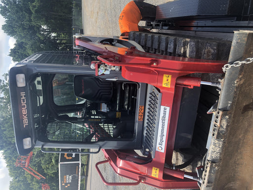 2019 Takeuchi TL8CW Cab/Heat/AC w/Hydraulic Universal Quick Hitch, 76" HD Bucket w/ Bolt-On Edge