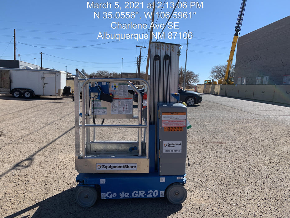 2020 GENIE GR-20