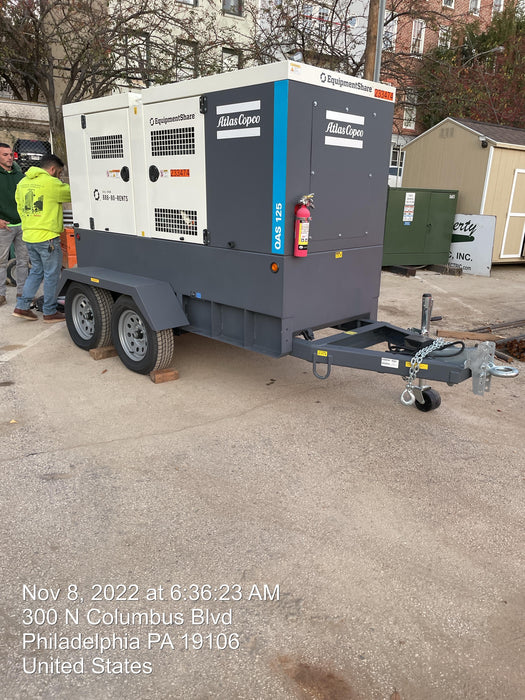 2022 ATLAS COPCO QAS 125