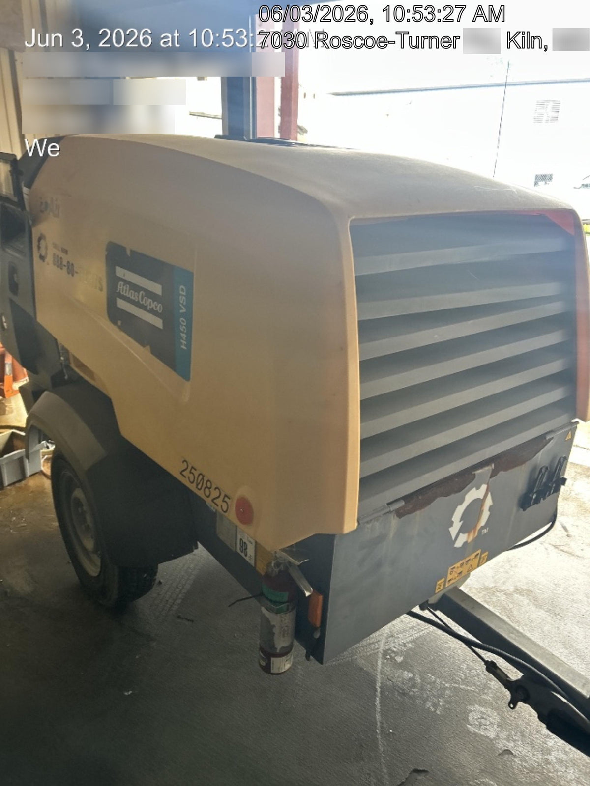 2022 ATLAS COPCO E-AIR H450