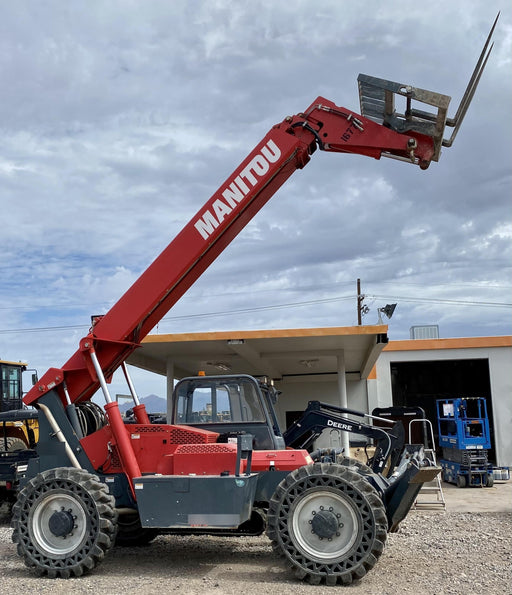 2019 Manitou MTA10055 MTA10055 - 74 HP T4, Canopy, Worklights/Strobe, Beacon, 66" Carriage, 60" Forks, Solid Tires, Lift Hook, Aux Hydraulics
