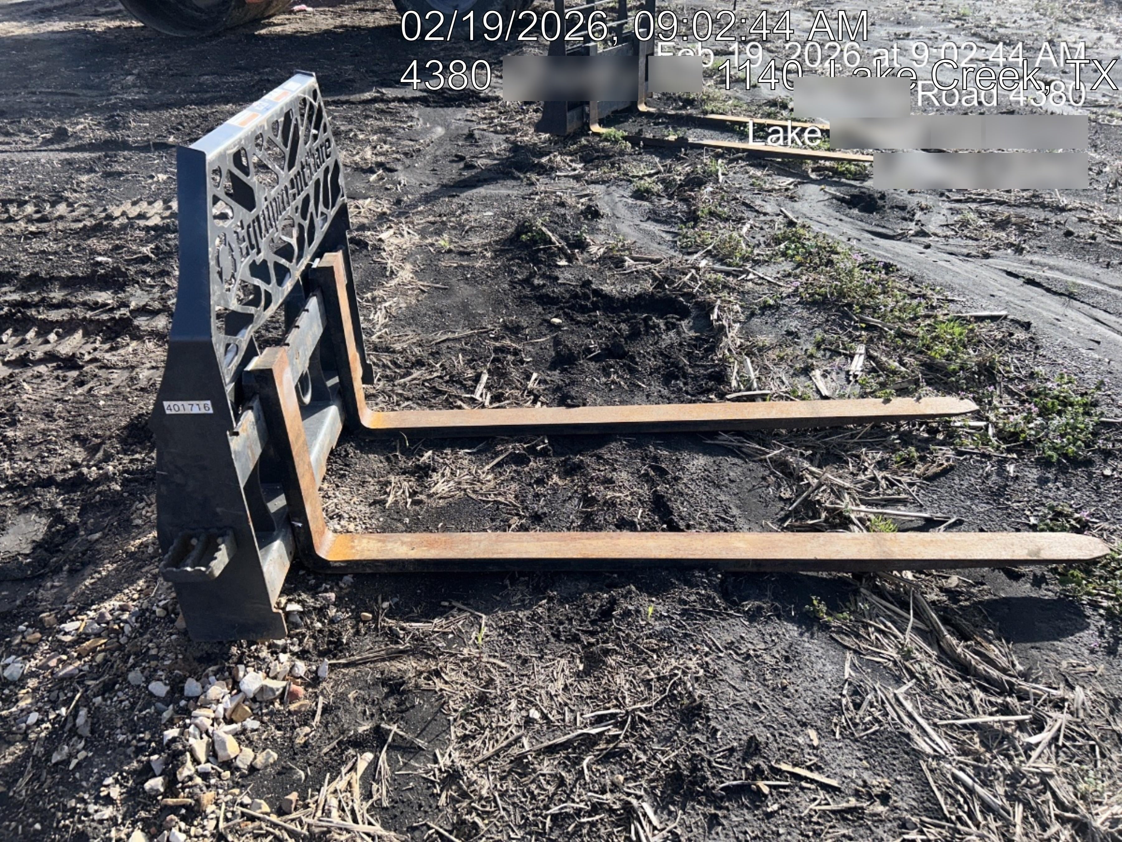 2024 PALADIN 72" Skid Steer Forks