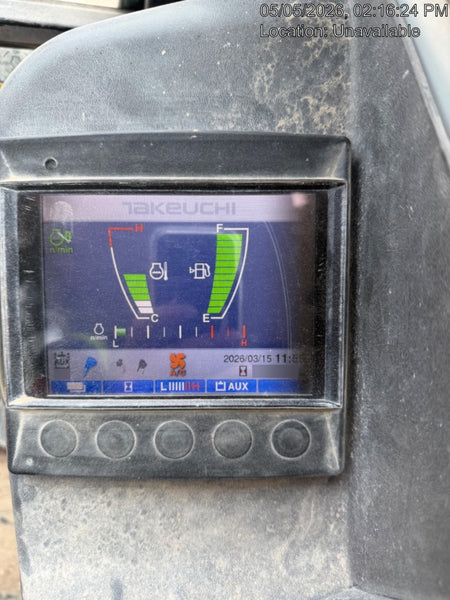 2020 Takeuchi TB-235-2CR Cab/Heat/Air, Rubber Tracks, Manual TAG QC