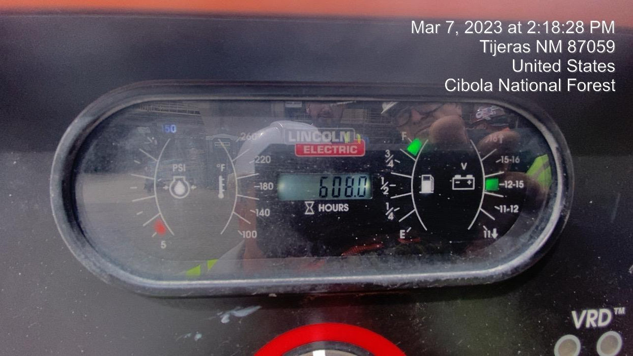 2021 Lincoln Electric Vantage 549X Ready Pak 3, ORANGE (includes trailer, cable rack, fender light kit)