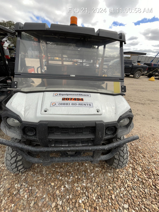 2022 Kawasaki Mule PRO-DXT Standard Options, Backup Alarm, Beacon, Plastic Hard Top, Poly Windshield, Horn Kit