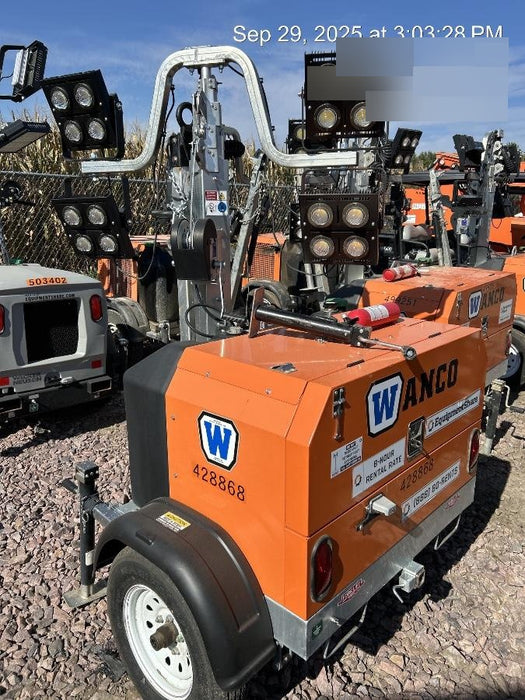 2024 Wanco WLTT-4MM4K Diesel, Deep Sea Controller, Shore Power Plug, Auto Start, (4) 350W LED Floodlights, 4kW Generator, 60 Gal Fuel Tank, 2" Ball, T3