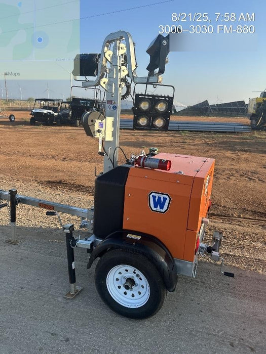 2024 Wanco WLTT-4MM4K Diesel, Deep Sea Controller, Shore Power Plug, Auto Start, (4) 350W LED Floodlights, 4kW Generator, 60 Gal Fuel Tank, 2" Ball, T3