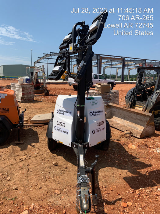 2023 Generac MLT2 Diesel, Flex Switch 120V Input, Powerzone Controller, (4) 320W LED Lights, 4kW Generator, 39.9 Gal Fuel Tank, 2" Ball, T3