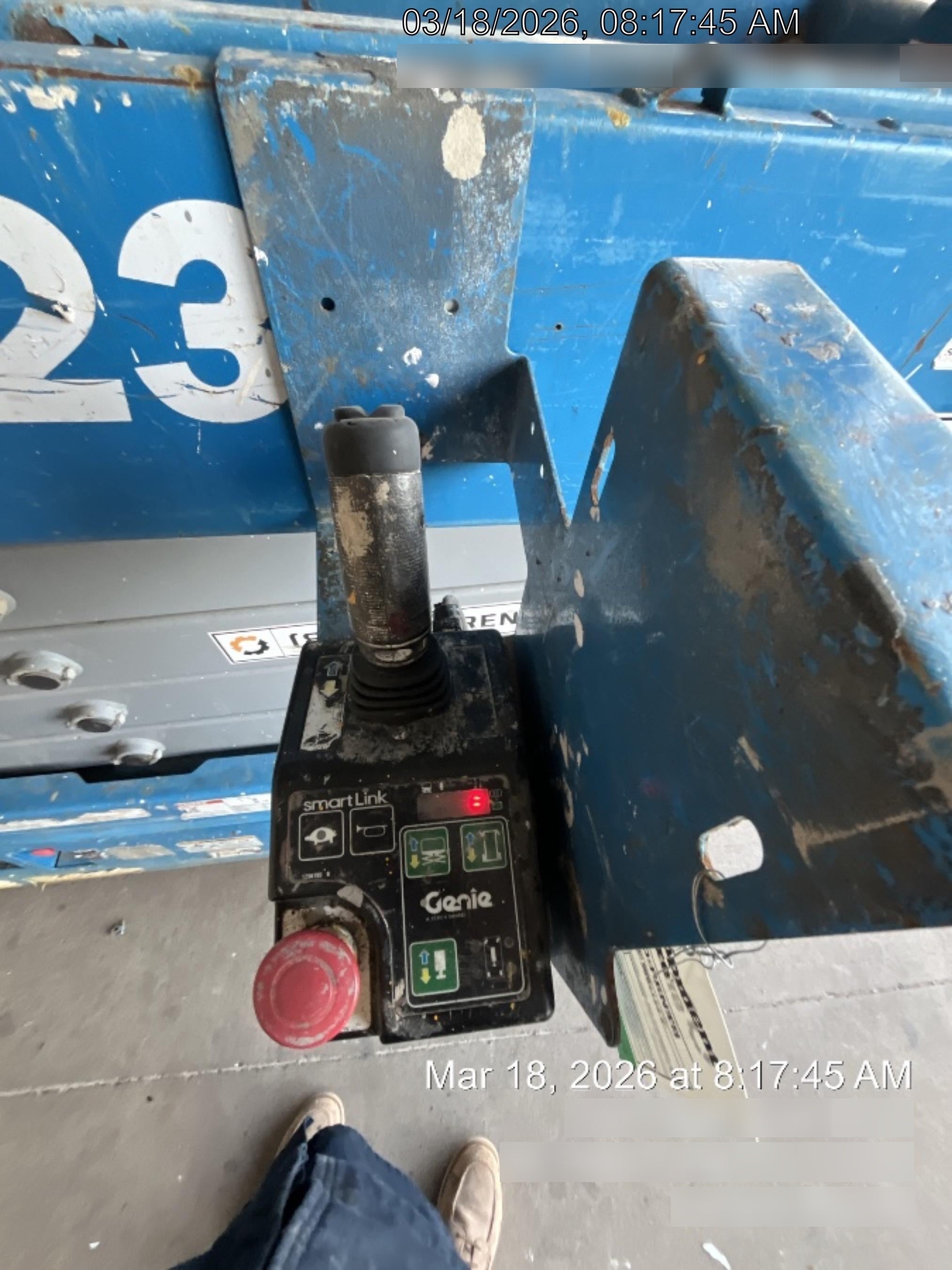 2018 Genie GS-3232 Genie GS3232 Lift w/Folding Rails and Swing Gate
