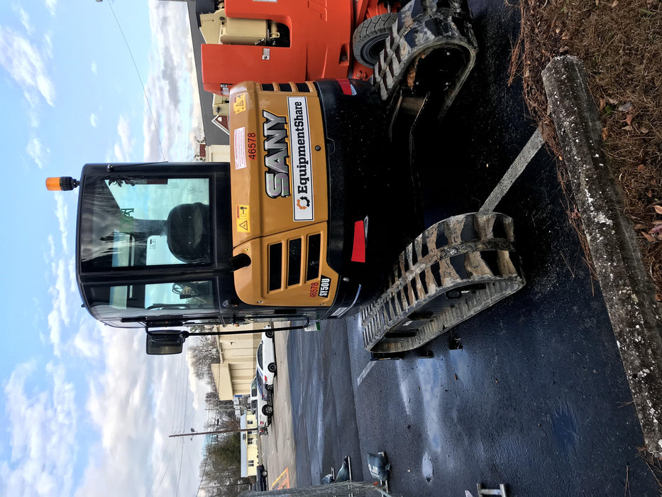 2019 Takeuchi TB290 Cab, AC, Rubber Tracks, Dozer Blade, Travel Alarm, Control Pattern Change Valve, Auxiliary Hydraulics w/18" Quick Coupler Bucket with teeth, 6.2 cu. ft. capacity/24" Quick Coupler Bucket with teeth, 8.6 cu. ft. capacity/36" Quick Coupler Bucket with teeth, 13.4 cu. ft. capacity, Quick Coupler, Hydraulic Thumb Installed