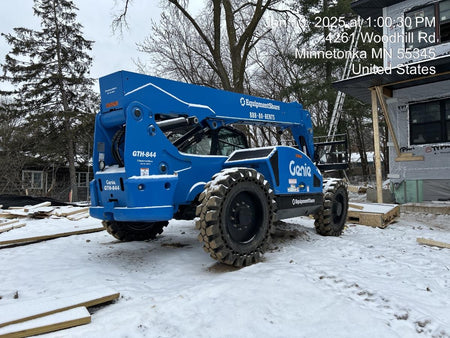 2024 Genie GTH-844 74Hp Dsl, Cab/Heat/Air, Sld Tires, LED WL, Bcn, L Hook, T3 + Access Control