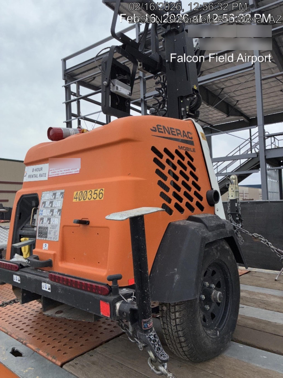 2024 Generac MLT2 Diesel, Flex Switch 120V Input, Powerzone Controller, 
(4) 320W LED Lights, 4kW Generator, 39.9 Gal Fuel Tank, 2" Ball, T3