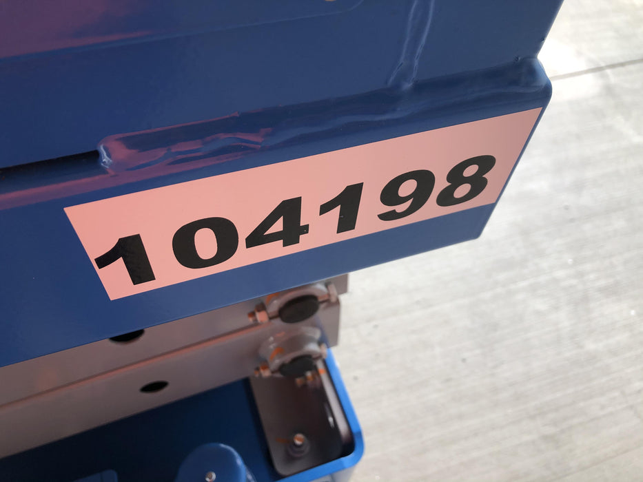 2020 Genie GS-1930 Solid Non Marking Tires, Beacon, Folding rails with half height swing gate, 800W Inverter