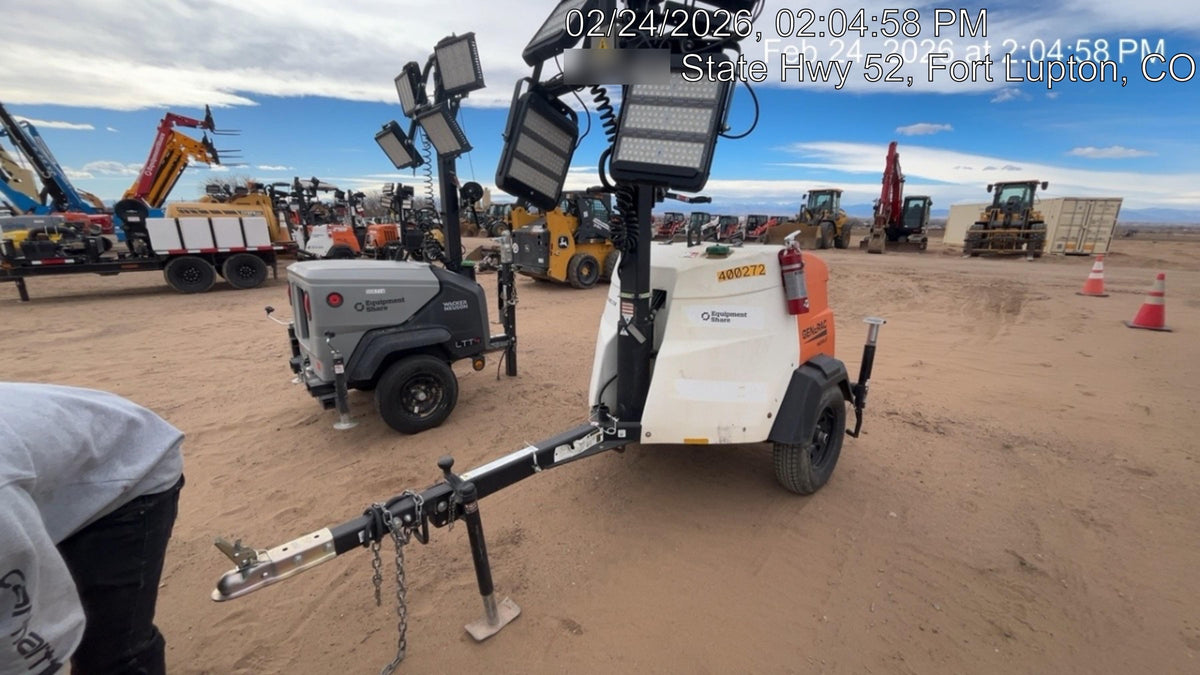 2024 Generac MLT2 Diesel, Flex Switch 120V Input, Powerzone Controller, 
(4) 320W LED Lights, 4kW Generator, 39.9 Gal Fuel Tank, 2" Ball, T3