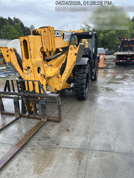 2019 JCB 510-56 Canopy, 74 HP, Solid Tires, STD Worklight, Beacon, Aux Hydraulics, Lifting Eye, Back up Alarm w/66" Carriage/60" Forks