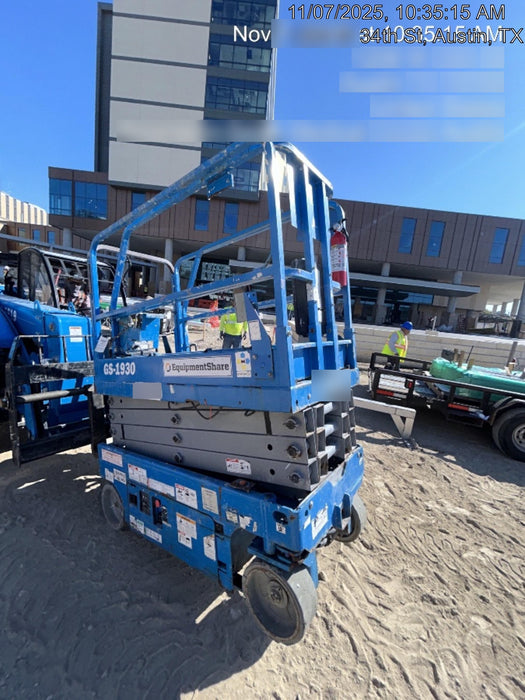 2019 Genie GS-1930 Fixed rails with chain Entry