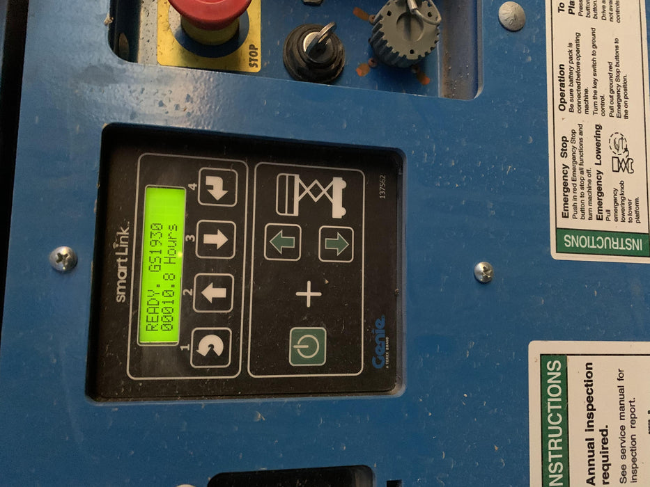 2020 Genie GS-1930 Fixed rails with chain entry gate - Pre A92.20