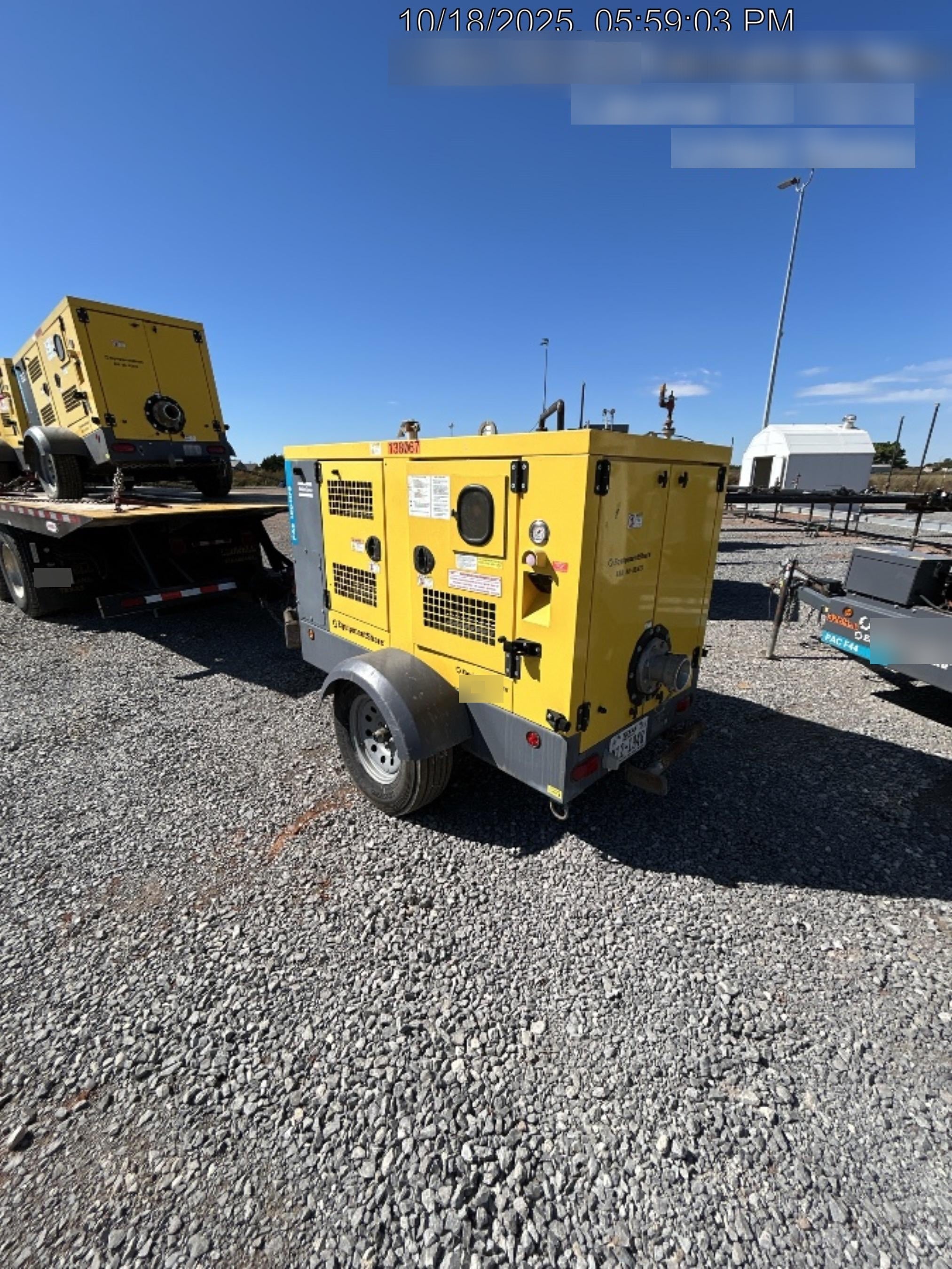 2021 ATLAS COPCO PAS 100 HF CS Enclosed